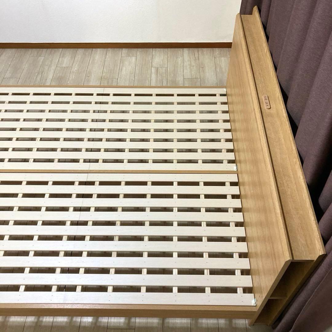 【自社配送エリア内限定販売】ニトリ/希少モデル/ヴァインすのこクイーンフレーム