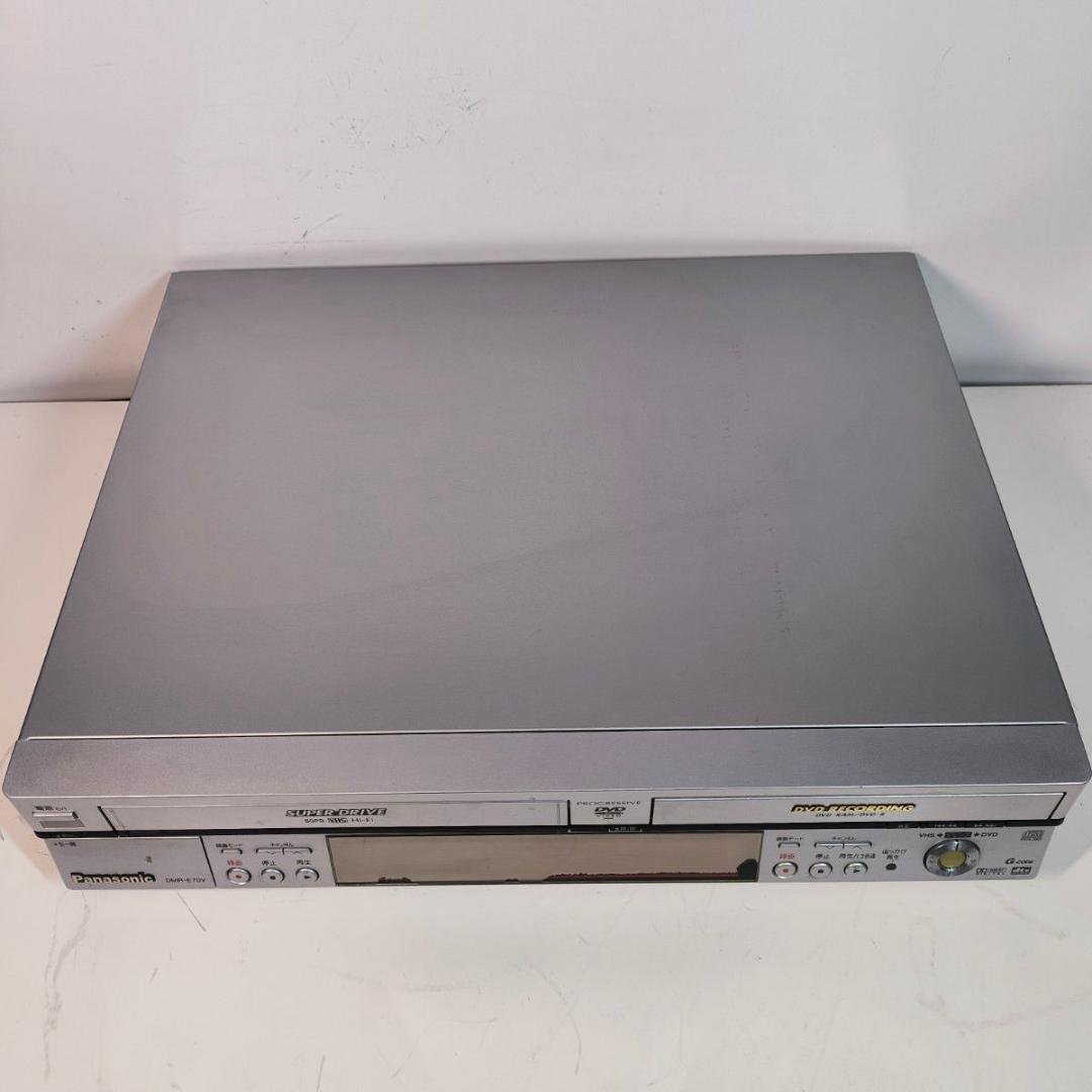 Panasonic VHS一体型DVDレコーダー DMR-E70V ダビング機能