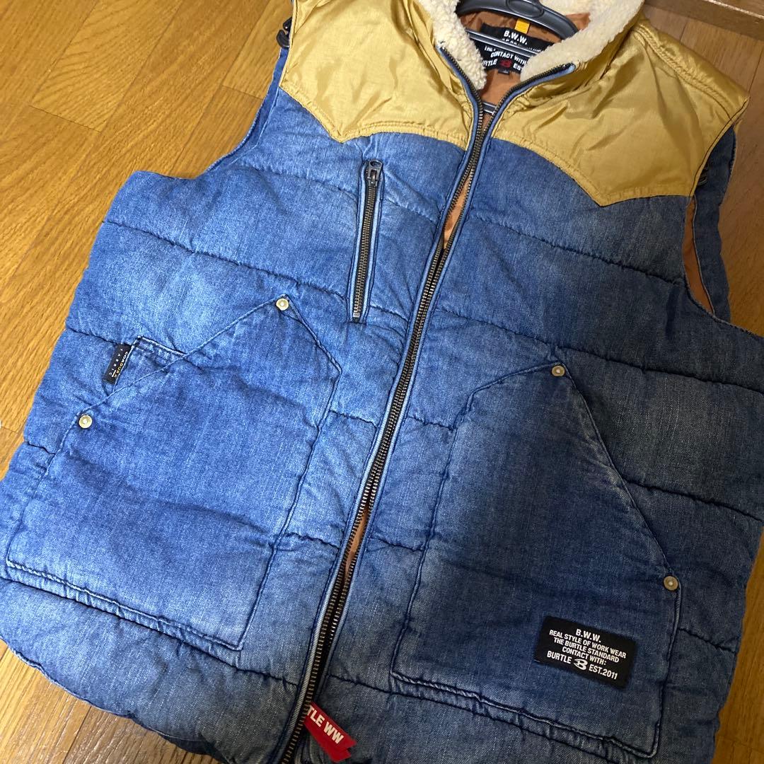 バートルダウンベストBURTLE寅一アイズフロンティアイーブンリバーts