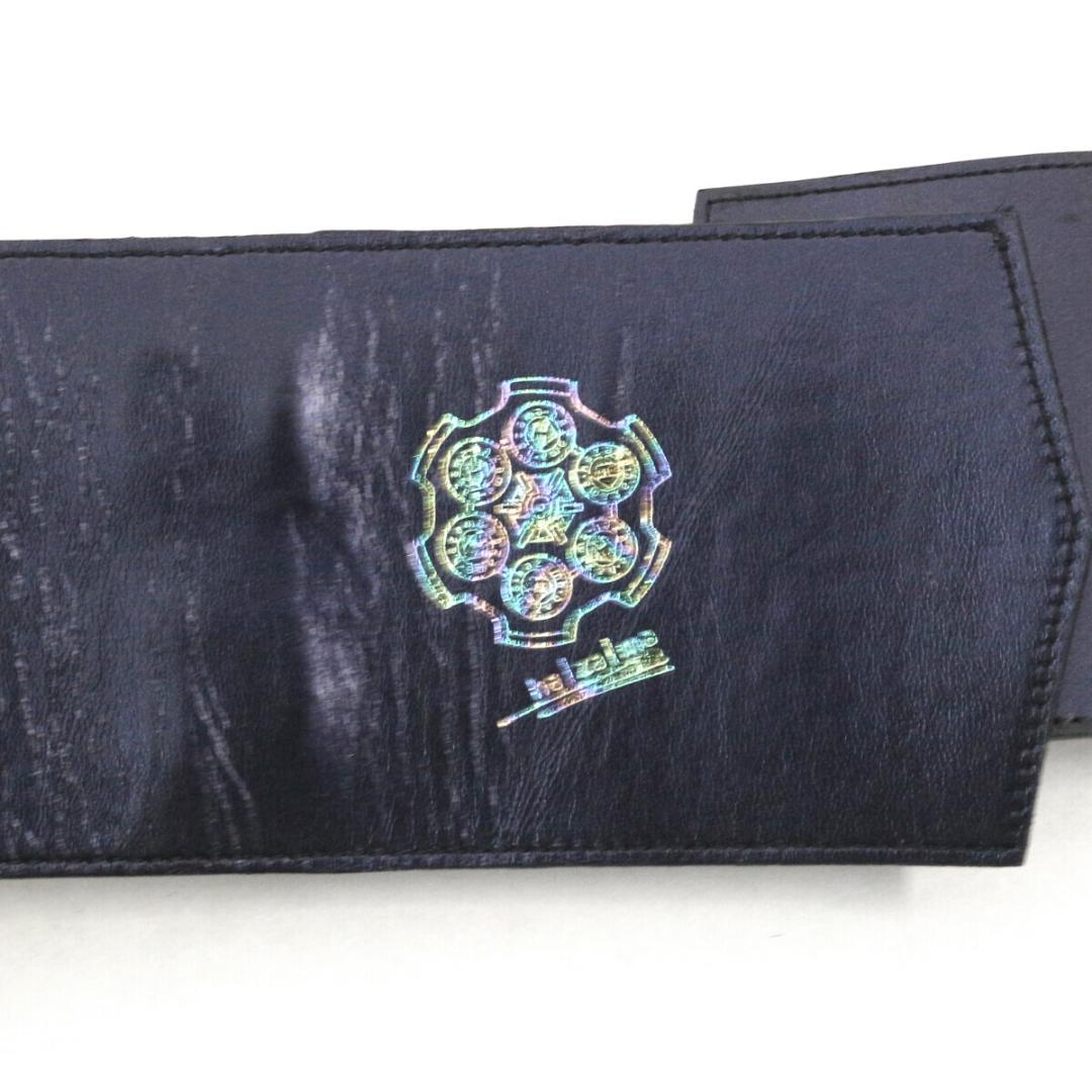 hazama ハザマ 2021PC 弾願奏填のレザーベルト ブラック