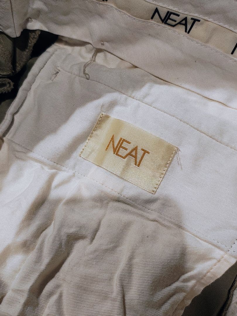 NEAT / ニート ペイント チノ 46 ペイントパンツ ワイド テーパード