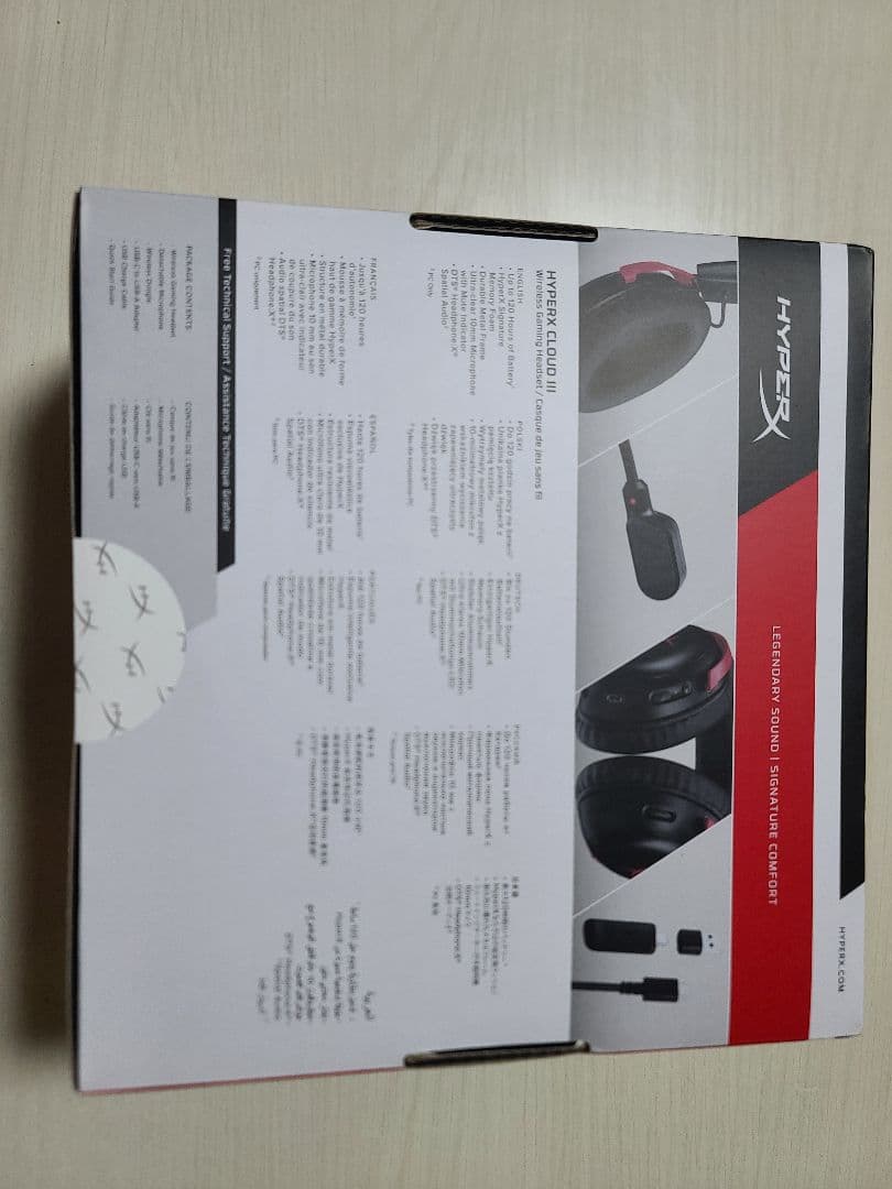 HyperX Cloud III  ゲーミングヘッドセット ワイヤレス 未開封