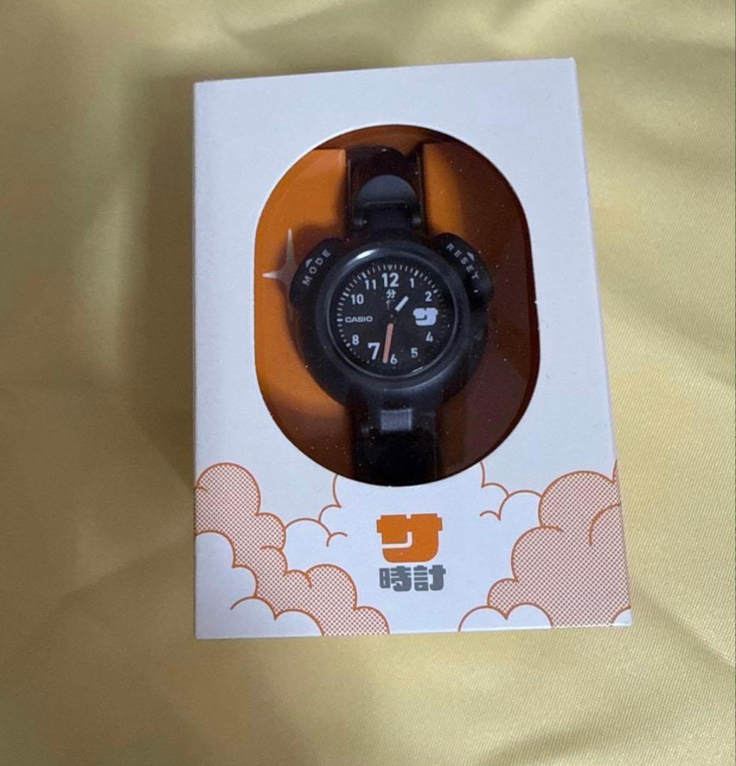 ［新品］サ時計 サウナ専用時計ブラックCASIO カシオ