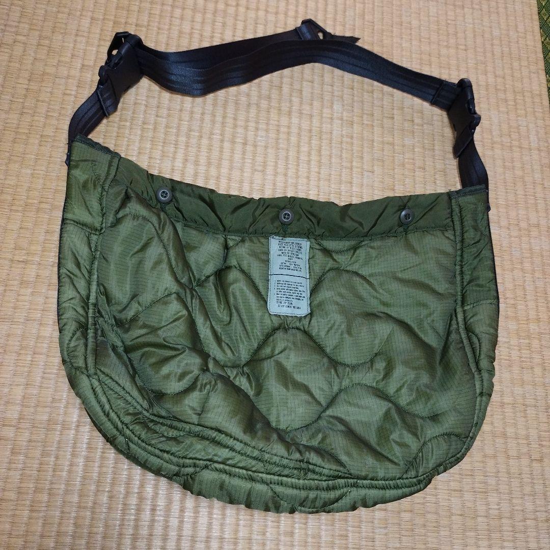 US 三軒茶屋 M-65 キルティング メッセンジャーバッグ リメイク