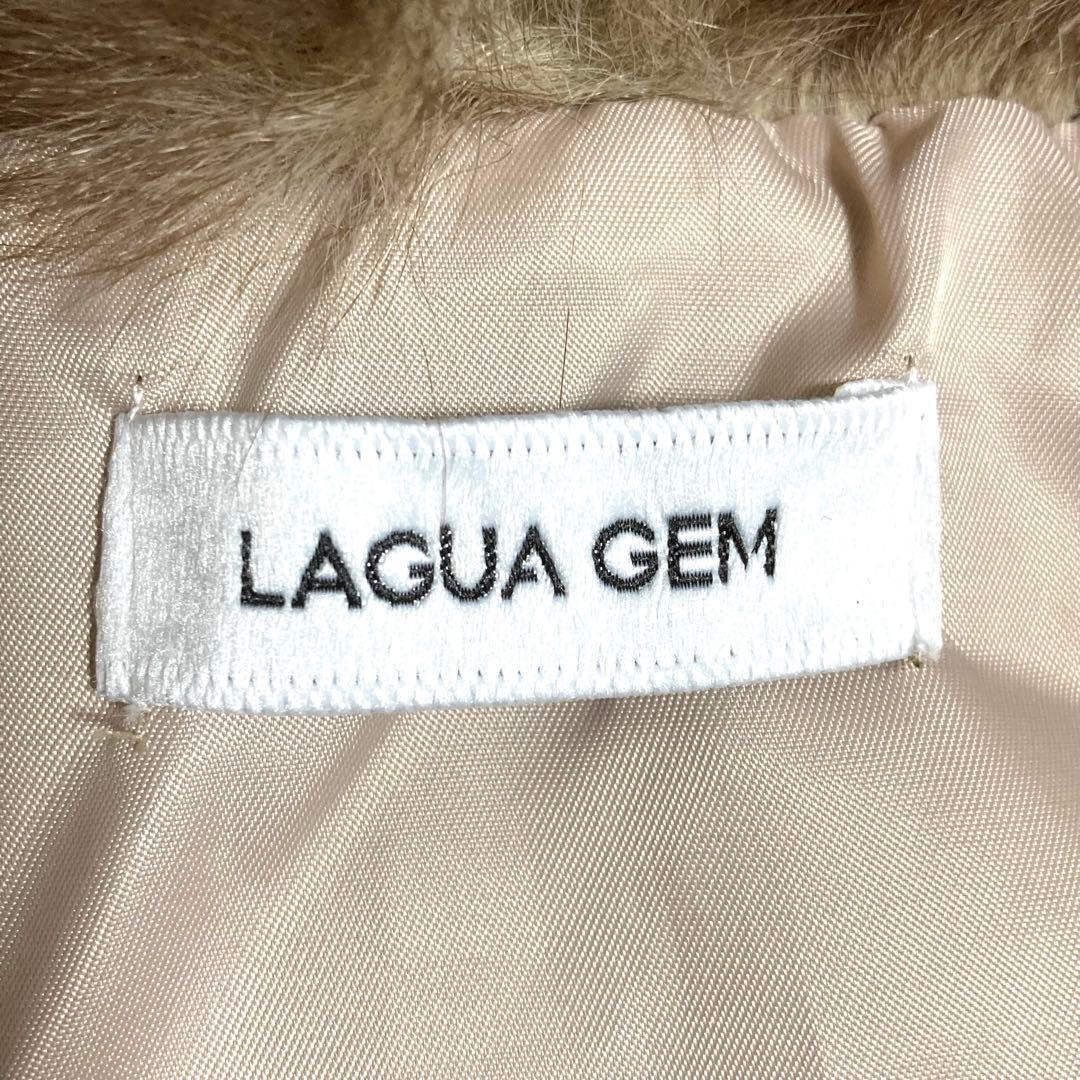 大人気✨新品 lagua gem faux ファーコート Mサイズ