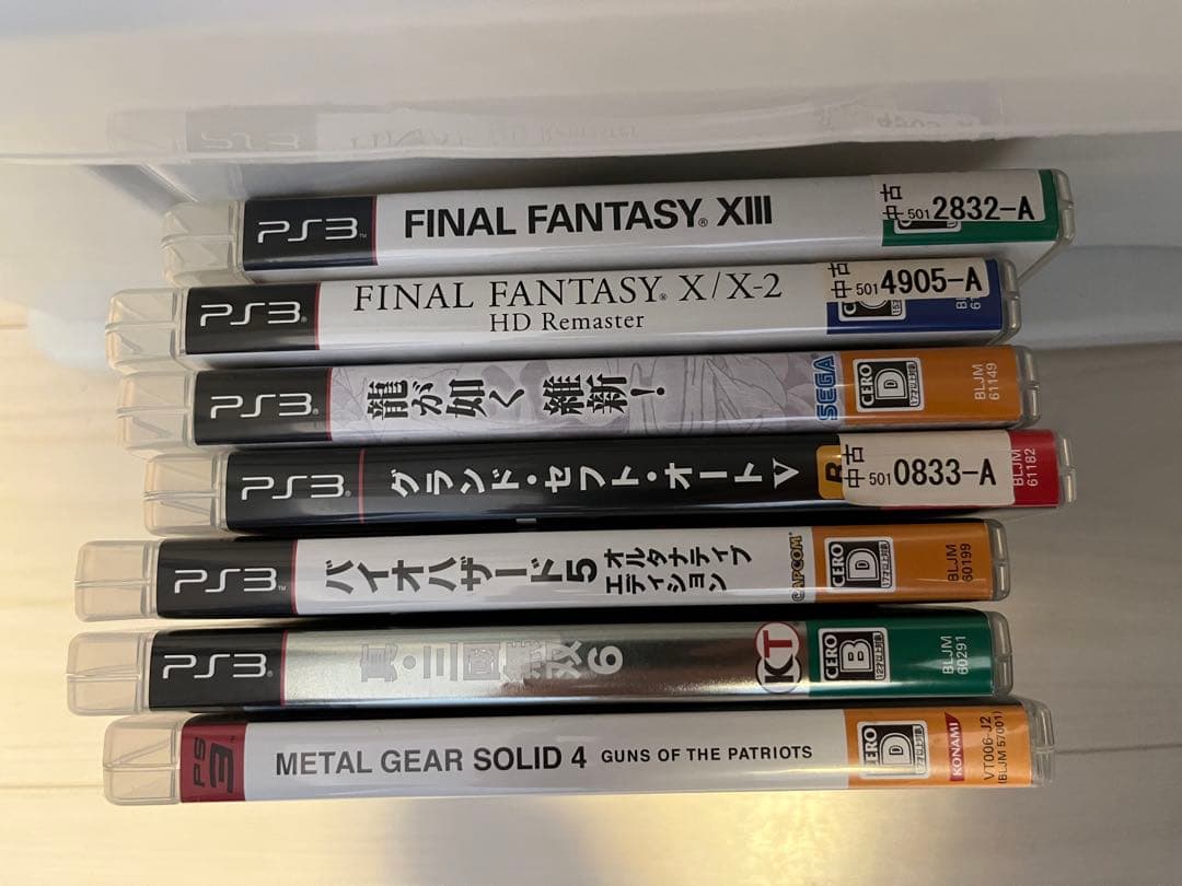 ps3 本体　ゲームソフトセット