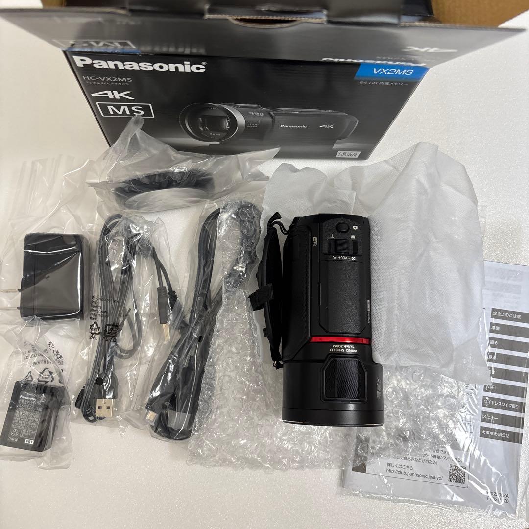 Panasonic HC-VX2MS 4Kビデオカメラ