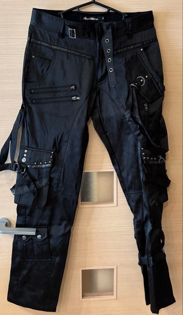 【最終値下げ】SEX POT ReVeNGe ブラック ボンテージパンツ M