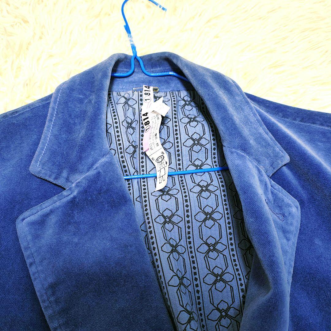 Etro エトロ ベロアジャケット XL ペイズリー