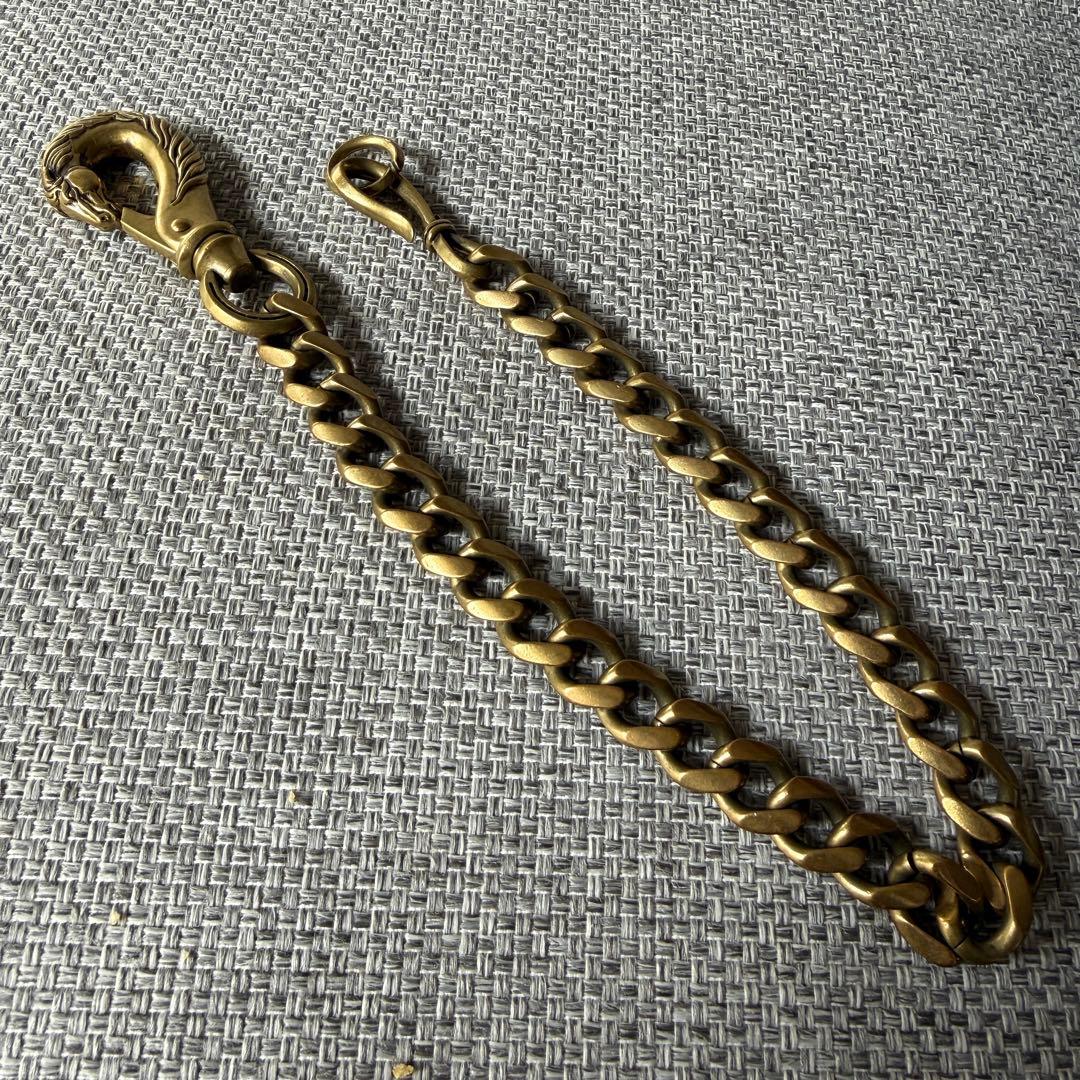 peanuts&co ウォレットチェーン 馬 ホース 40cm