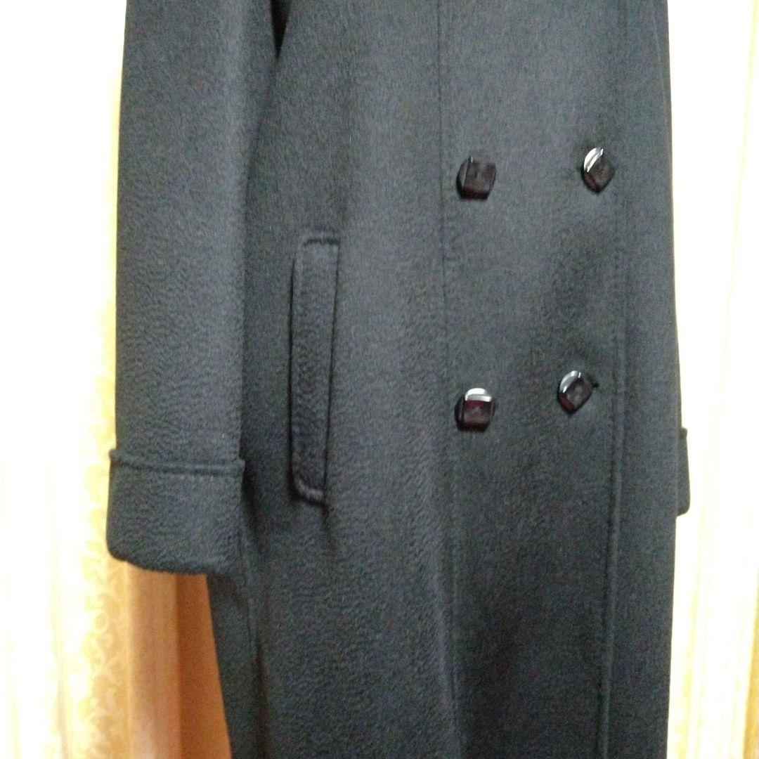 レリアン　カシミヤ100％　ダブルコート　ピーコート　13＋　黒【着用３回程度】