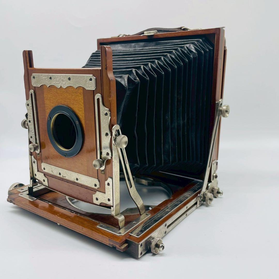 大判カメラ 木製 折りたたみ式