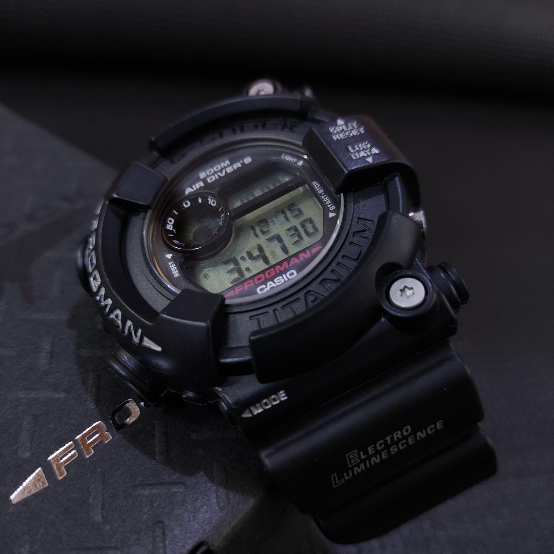G-SHOCK フロッグマン メンインブラック DW-8200Z-1T