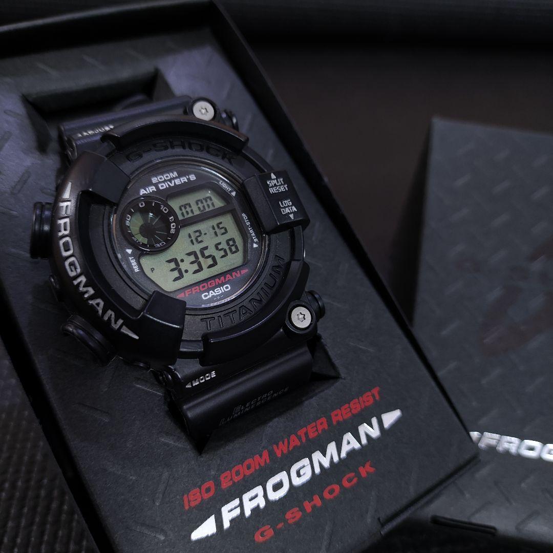G-SHOCK フロッグマン メンインブラック DW-8200Z-1T
