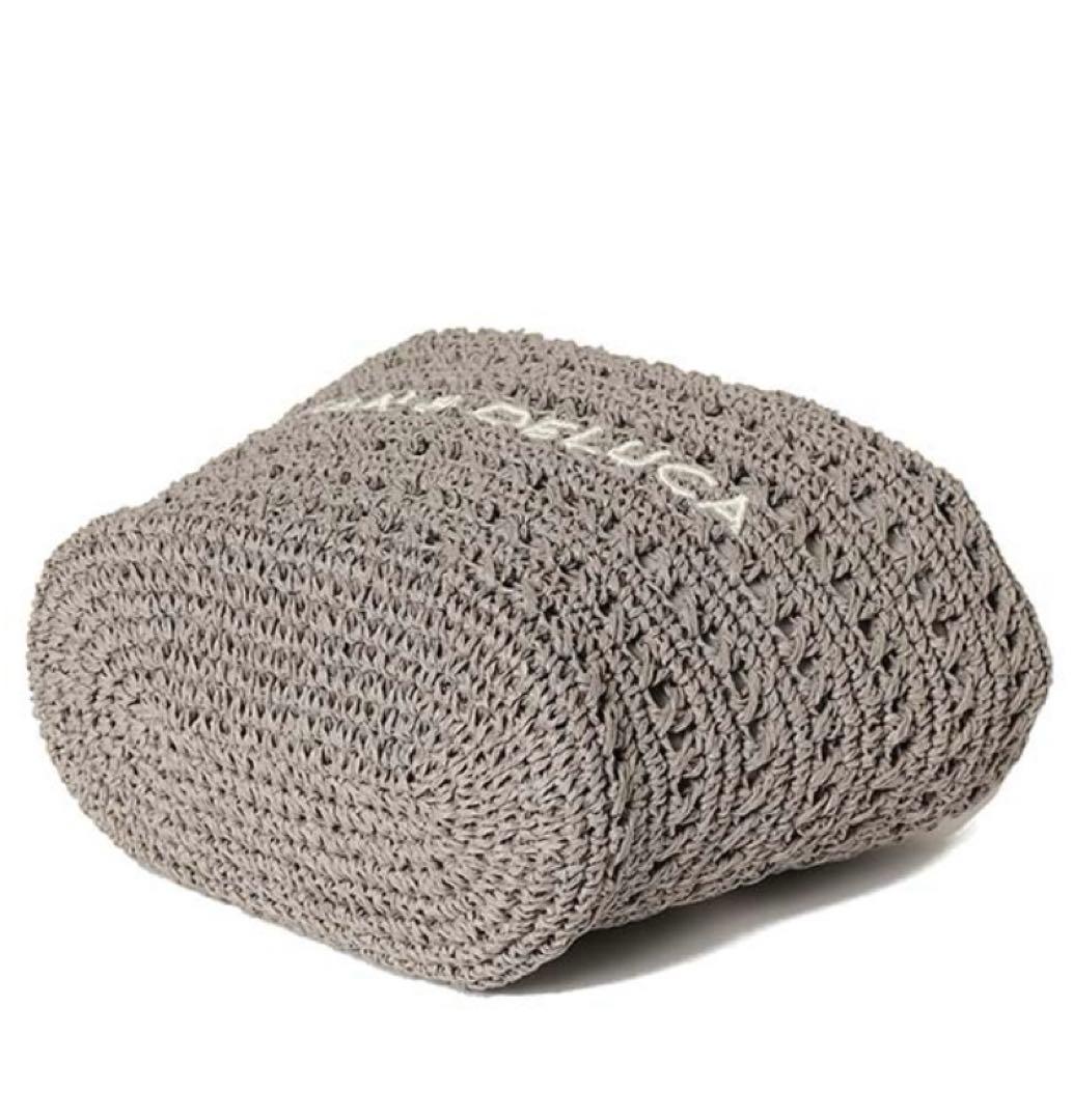 新品✨DEAN＆DELUCA クロッシェバスケットバッグM✨beamsコラボ