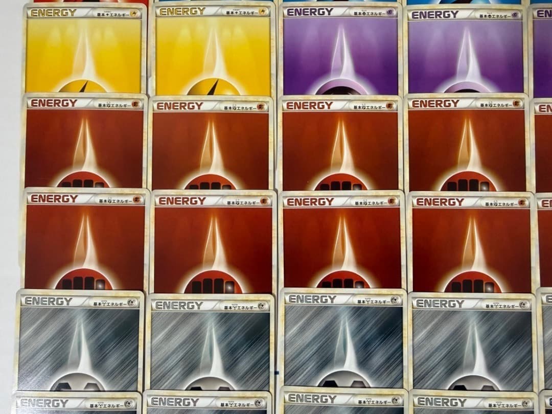 LEGEND　基本エネルギー　まとめ売り　セット　草炎水雷超闘鋼 悪　レジェンド