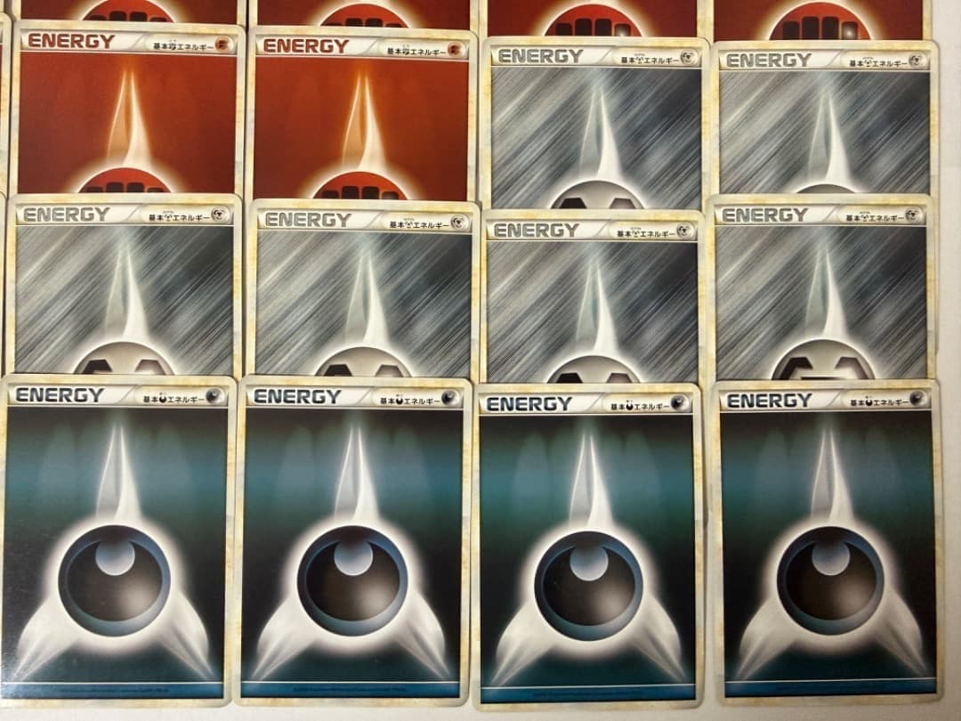 LEGEND　基本エネルギー　まとめ売り　セット　草炎水雷超闘鋼 悪　レジェンド