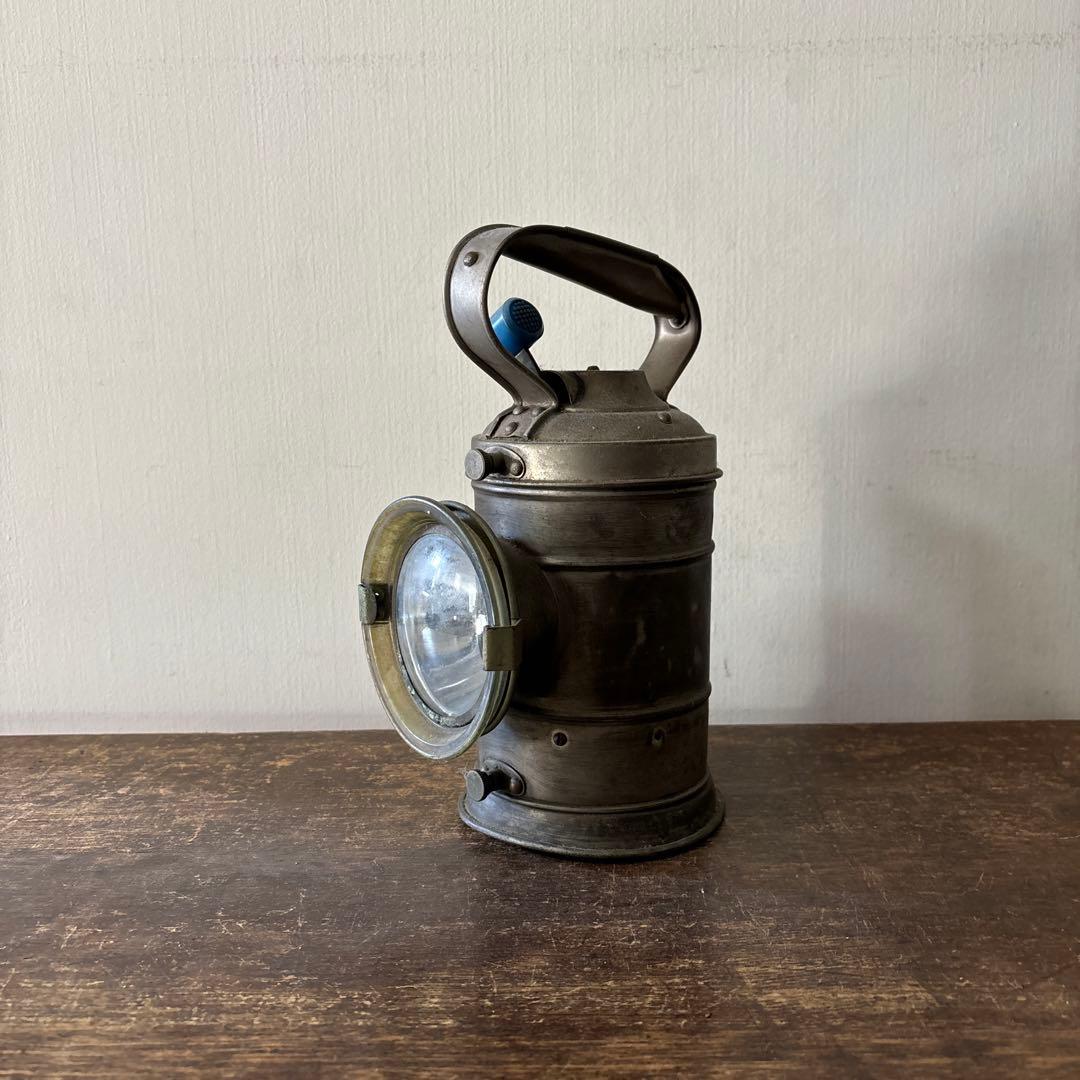 古い合図燈 ランタン(動作不可.欠品アリ.ジャンク品)カンテラ.国鉄.信号燈.