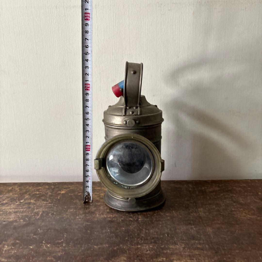 古い合図燈 ランタン(動作不可.欠品アリ.ジャンク品)カンテラ.国鉄.信号燈.