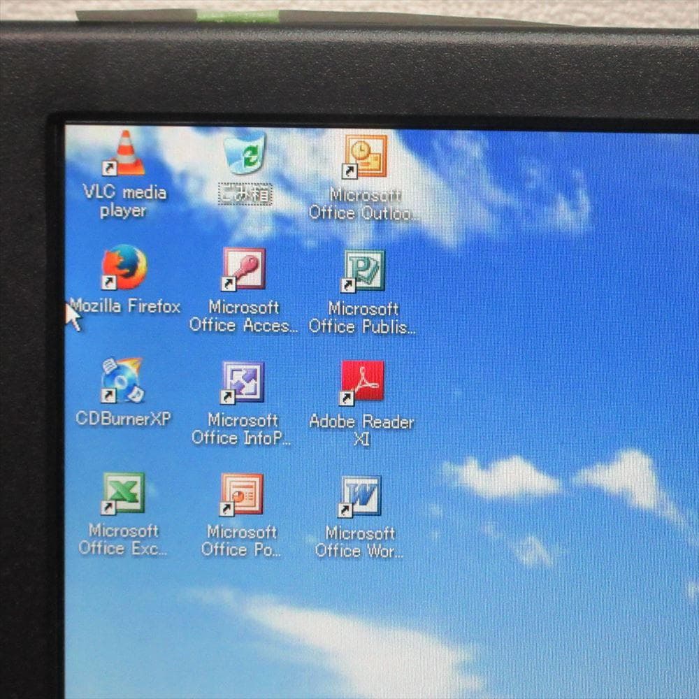 整備済 Windows XP Core i5 中古SSD512GB メモリ4GB