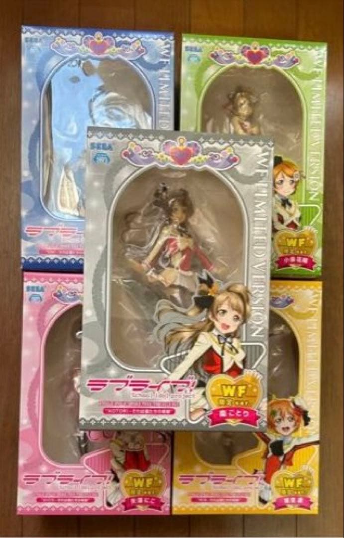 ワンフェス2016 WF セガ　ラブライブ 限定フィギュア5体セット　未開封