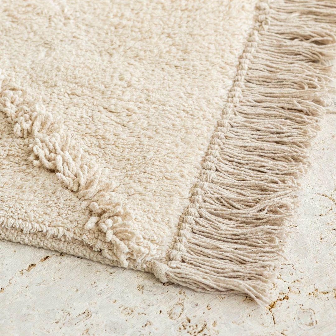 ラグ・カーペット KANADEMONO Shaggy Design Rug - Natural