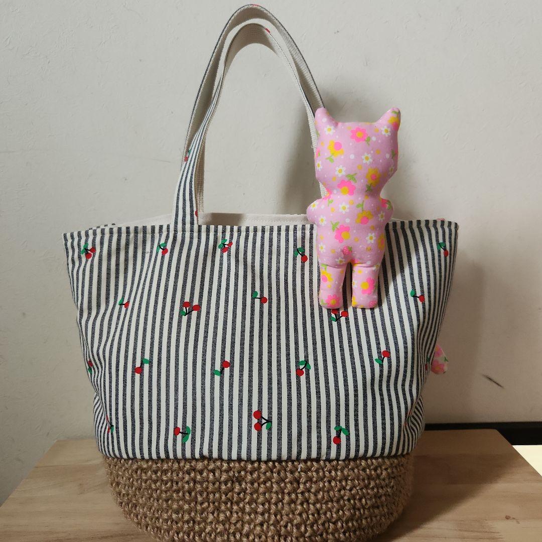 ゆ*ら様 コヤンイサムチョン　カゴバック　ハンドメイド