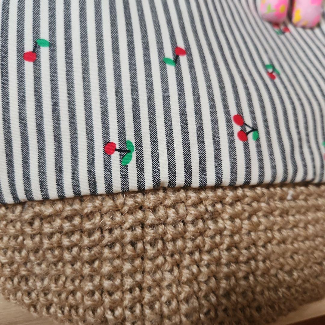 ゆ*ら様 コヤンイサムチョン　カゴバック　ハンドメイド