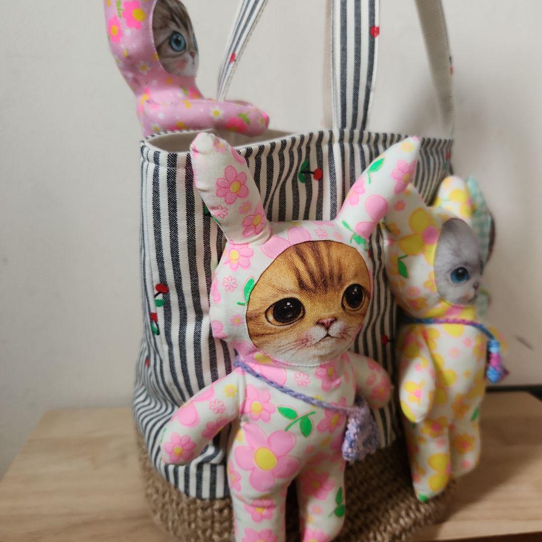 ゆ*ら様 コヤンイサムチョン　カゴバック　ハンドメイド