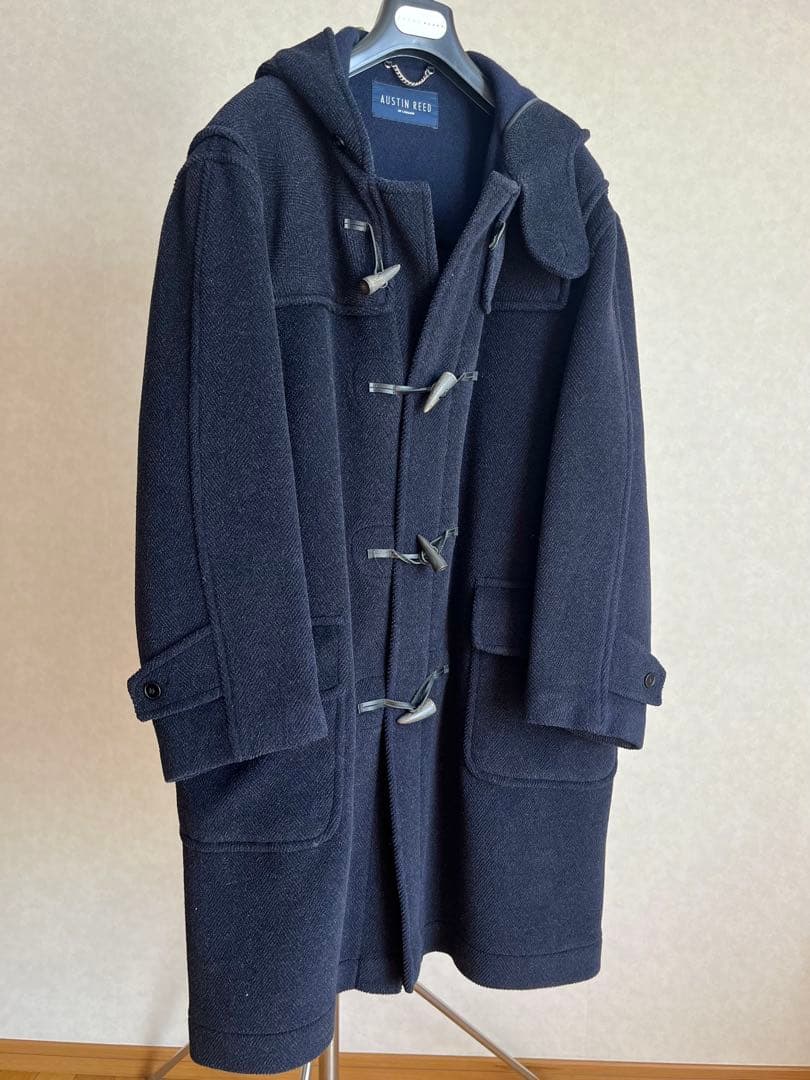 オースチンリード ダッフルコート ムーアブルック ヘリンボーン 英国製