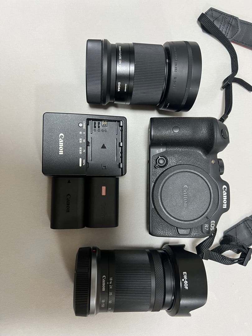 Canon EOS R7 ミラーレスカメラ レンズ2本付き