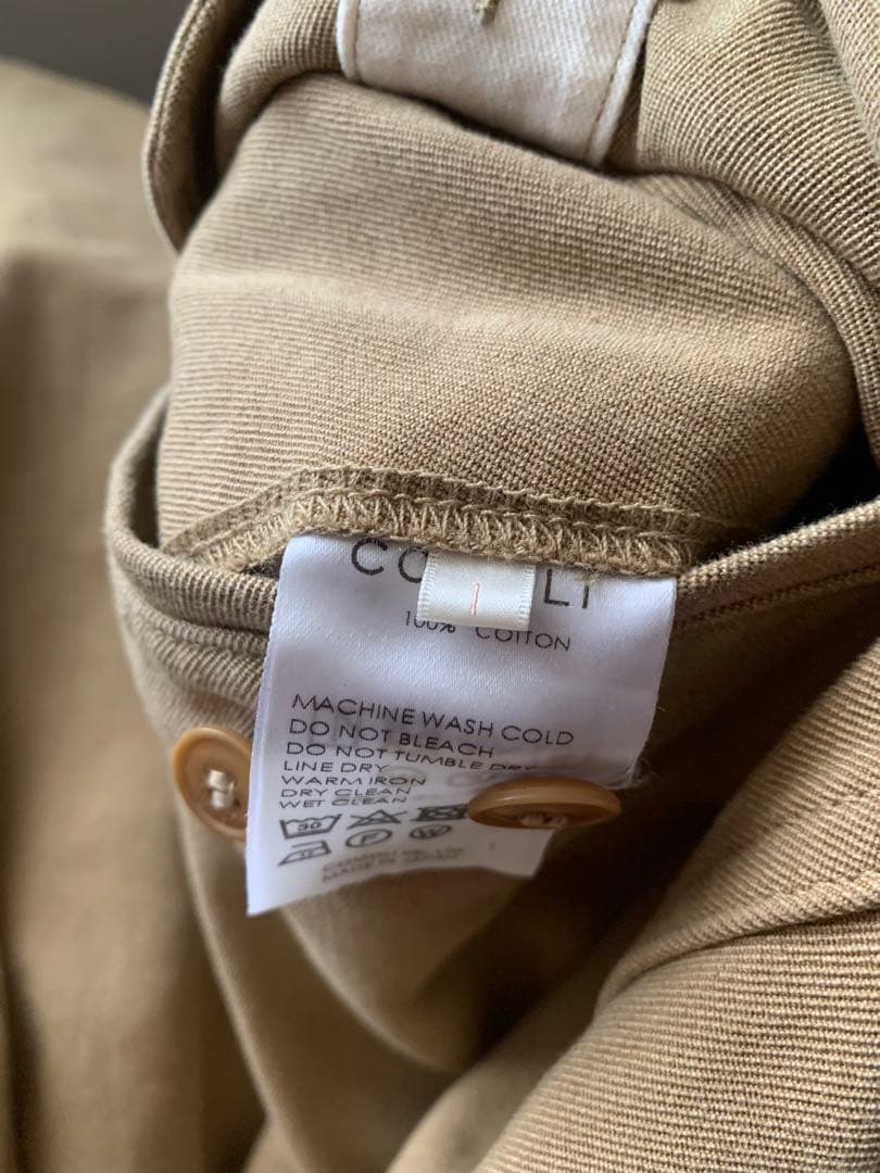 comoli 20ss コットンツイル6pパンツ　サイズ1