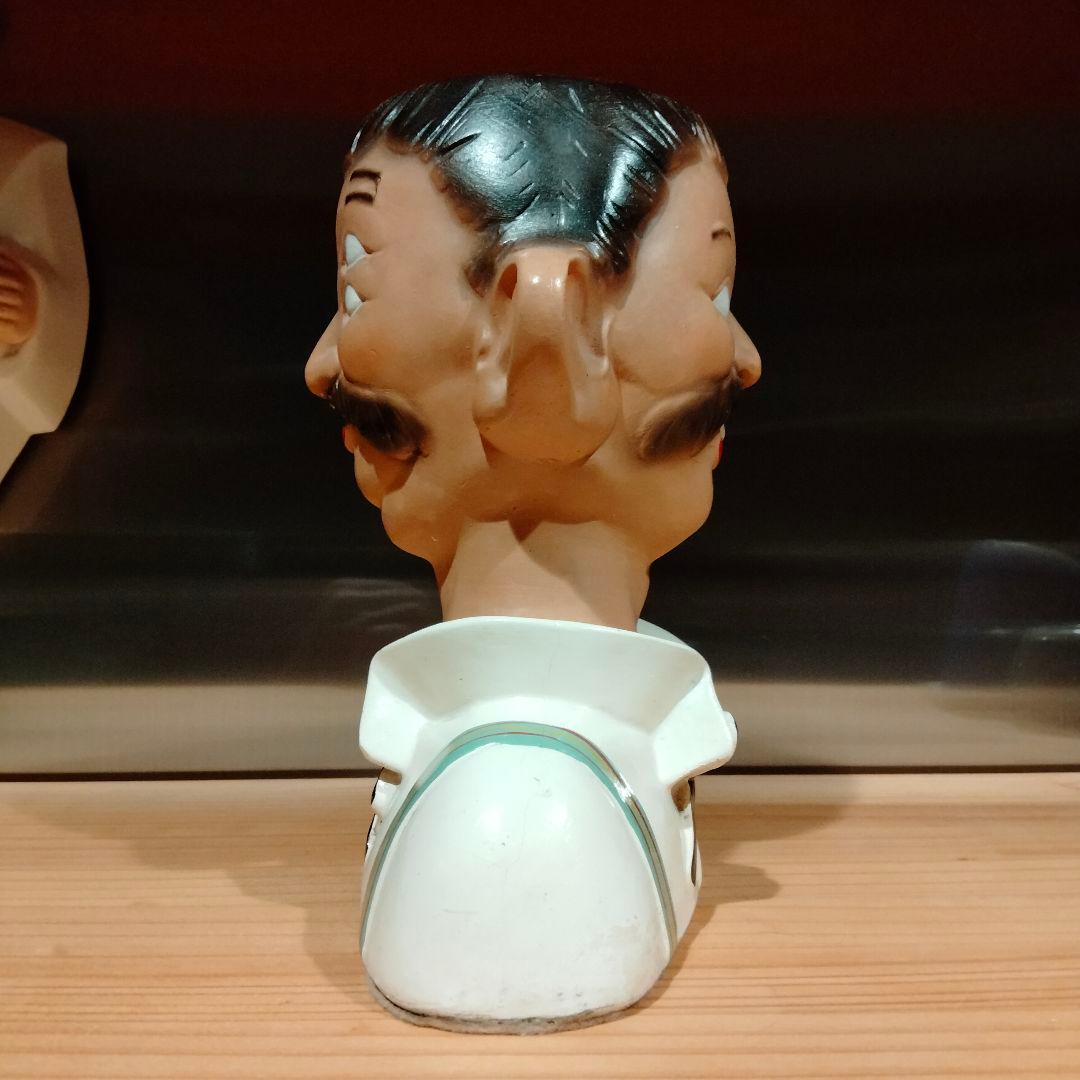 美品 ビンテージ 四つ目　4つ目　置物　ミッドセンチュリー　酔っ払い