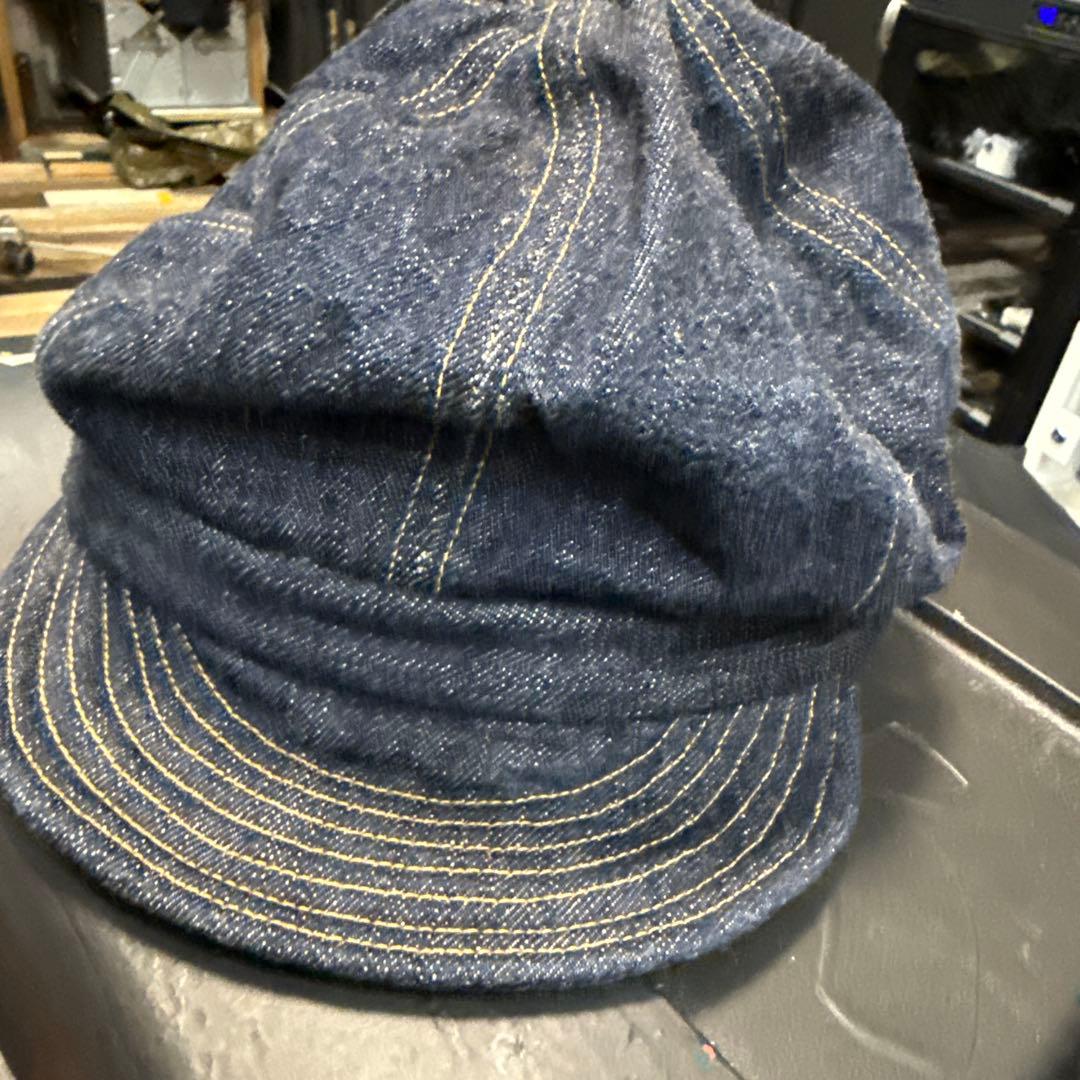❼ワンピースオブロック　One Piece Of Rock　デニムキャップ　美品