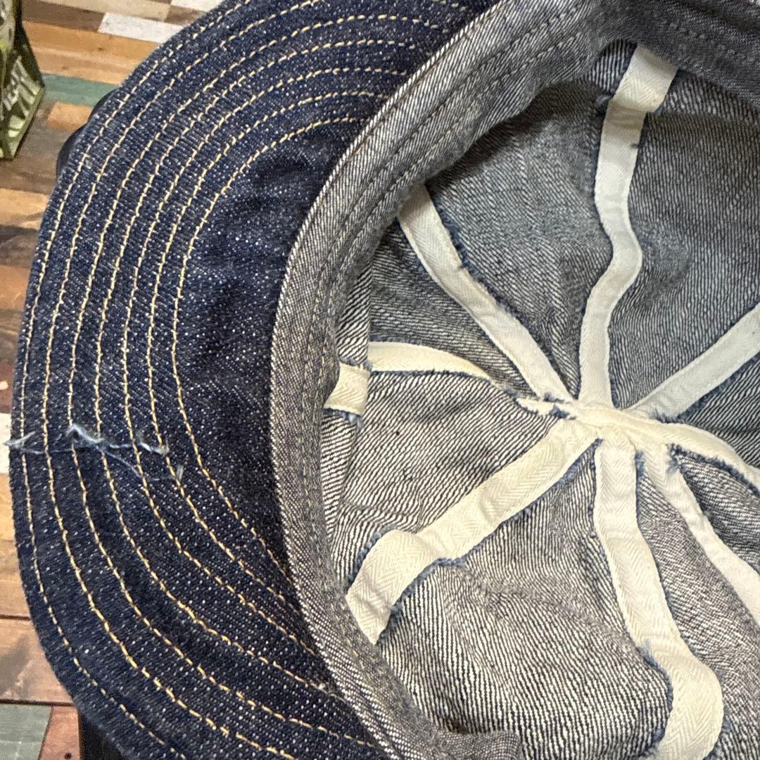 ❼ワンピースオブロック　One Piece Of Rock　デニムキャップ　美品