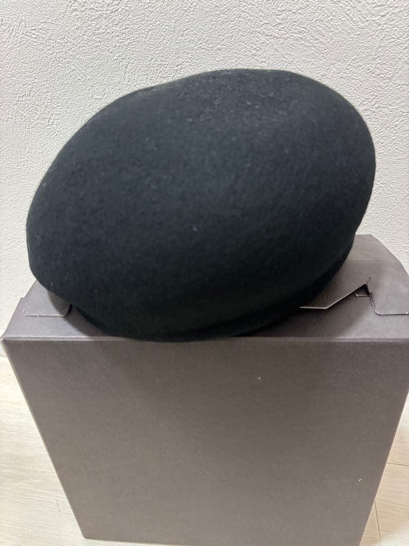 【完売品】CA4LA アシンメトリーキャスケット ブラック