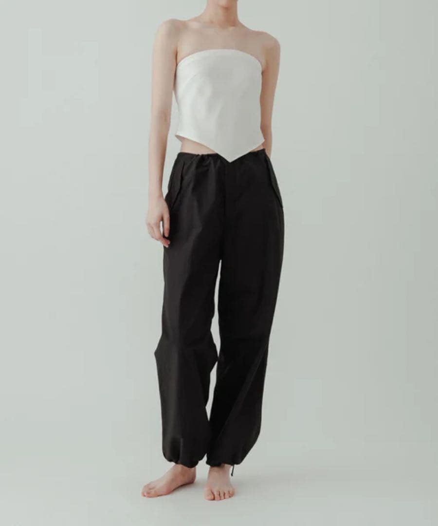 【yo BIOTOP】cotton nylon cargo pants