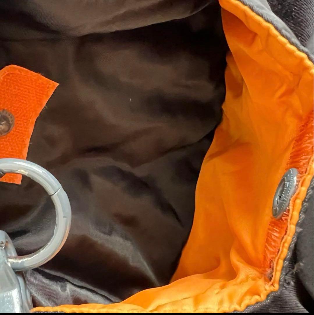 PORTER ブラック ドラムバッグ