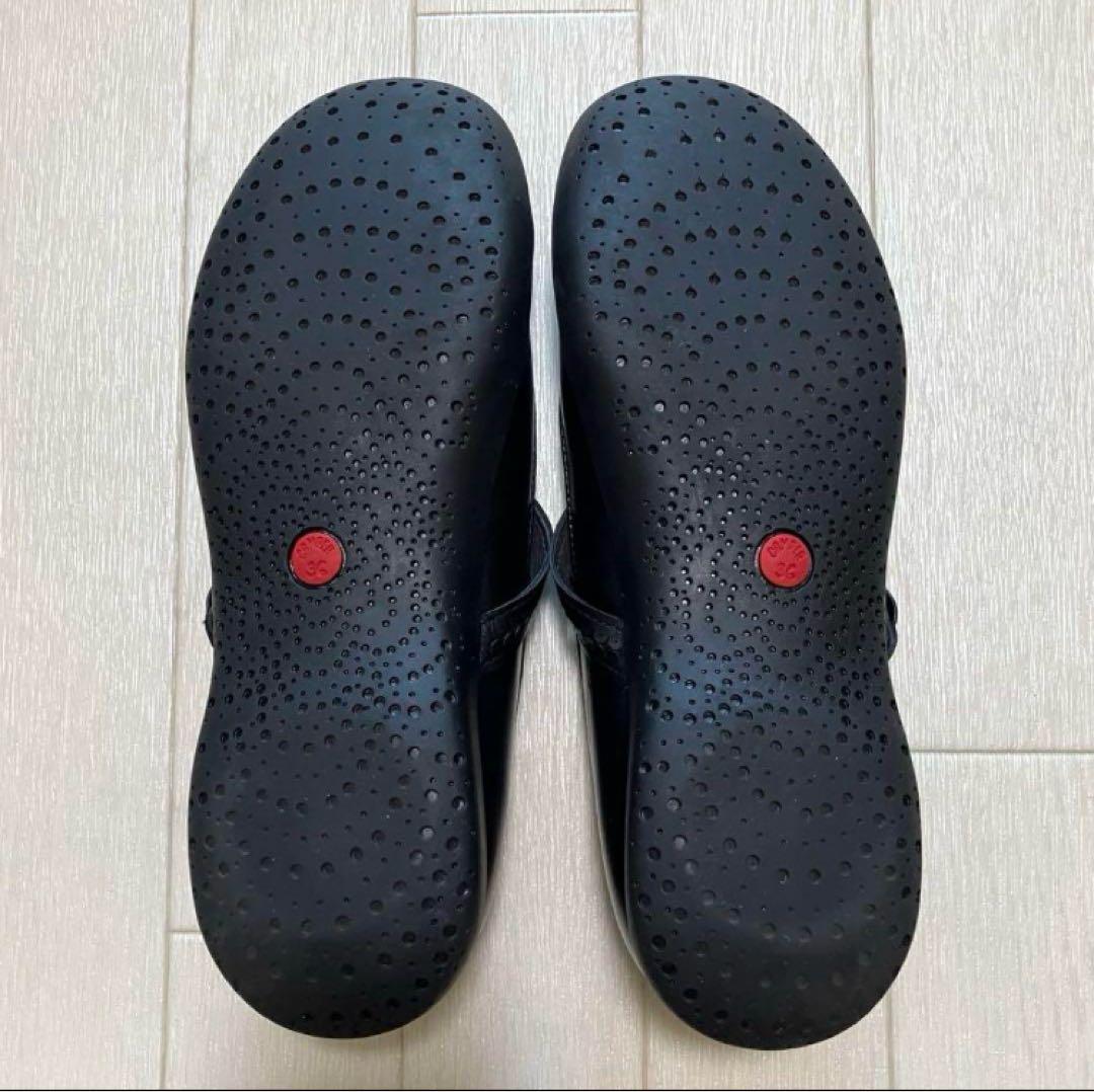 【美品】カンペール CAMPER スパイラルコメット フラットシューズ36黒