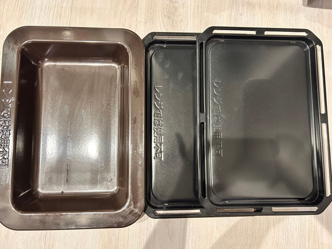 1月31日まで TOSHIBA ER-SD7000 電子レンジ トレイ3点付き