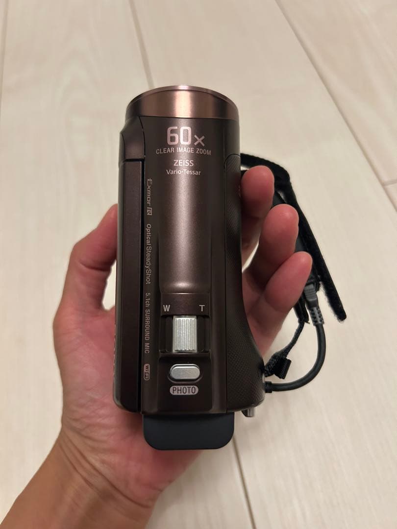 【美品・動作確認済み】SONY HDR-CX480ブラウン 本体＋バッテリー付属