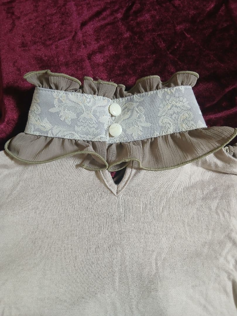 り*ん様 h.naoto エイチナオト　フリルFRILL カットソー　STEAM