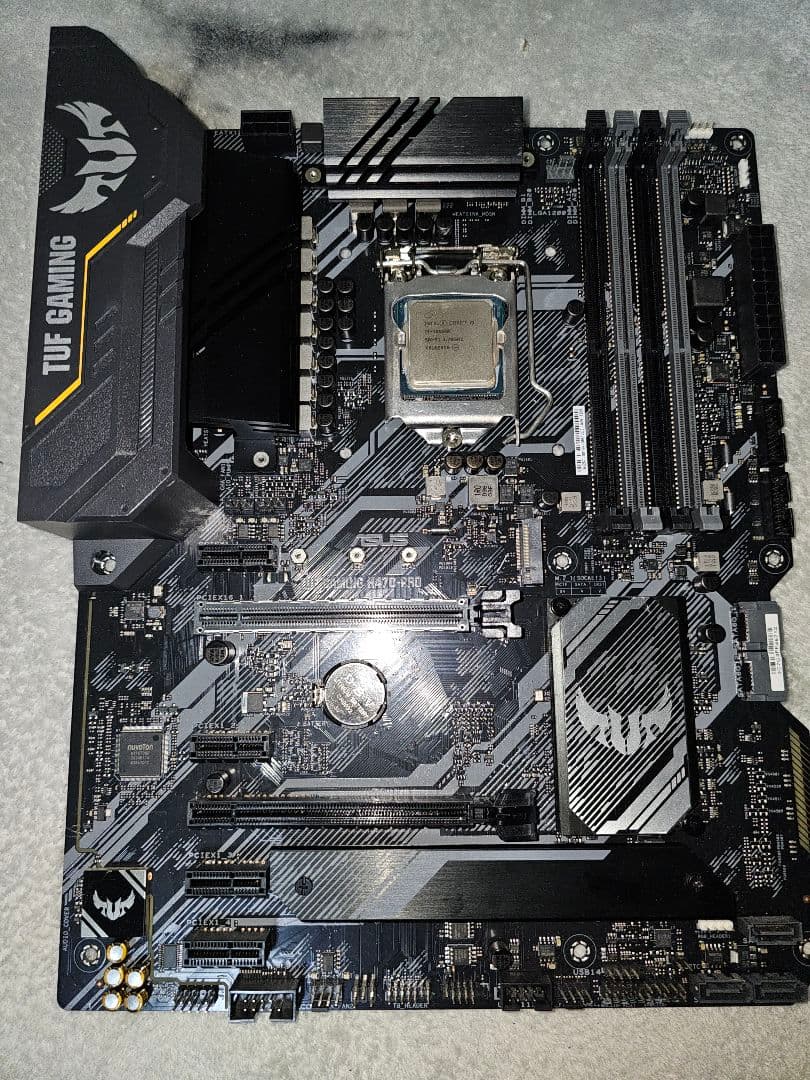 CPU i9 10900K TUF GAMING H470 LGA1200