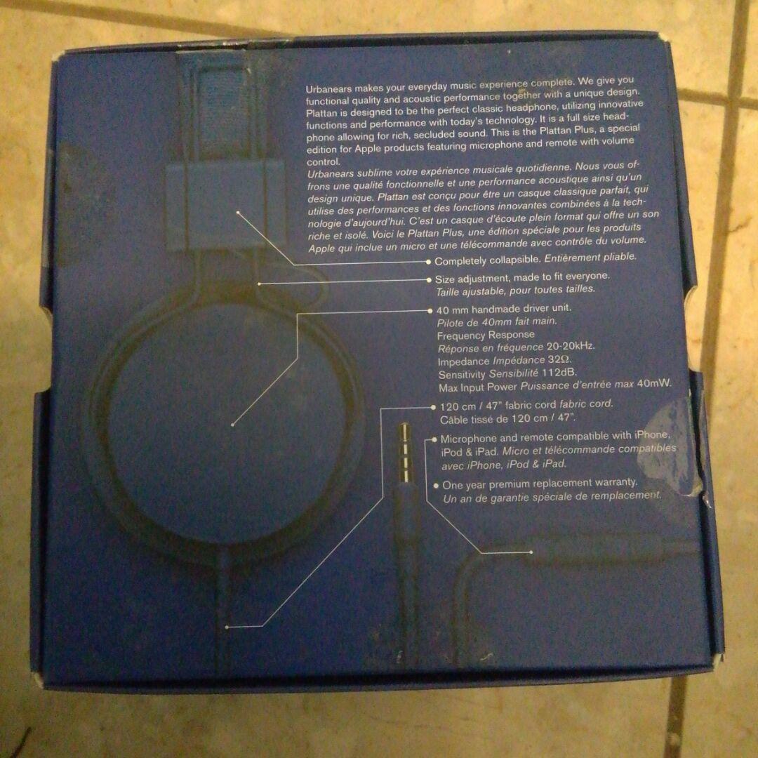 訳有り大特価▶▶アーバンイヤーズヘッドフォン