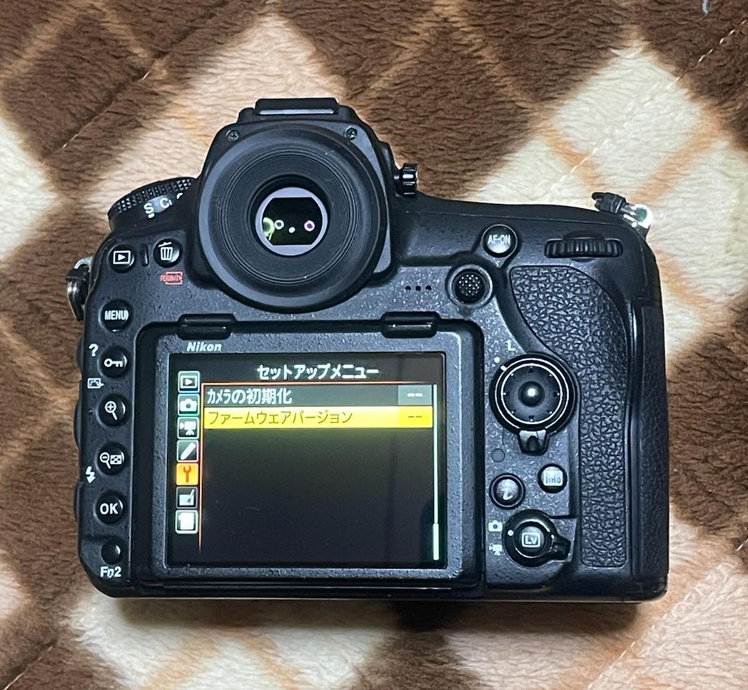 明日22時終了　美品 Nikon D850 ボディ ショット数 108,356枚