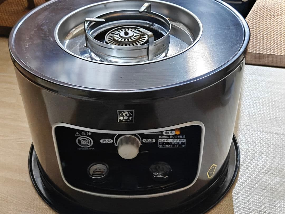 コロナ 2024年製【美品】石油こんろ サロンヒーター 使用期間短い 煮炊き