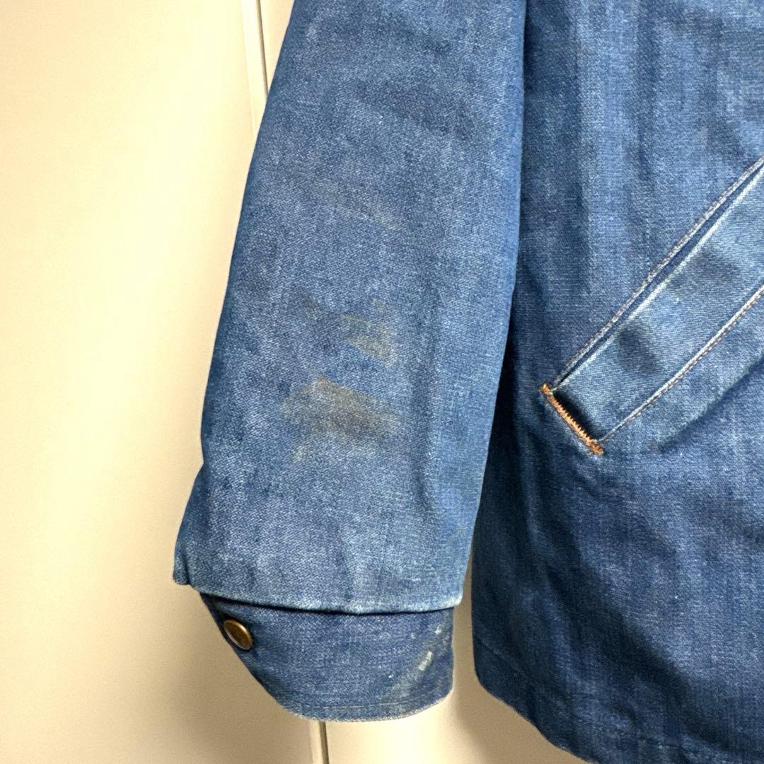 ラングラー デニムジャケット ボア USA製 ランチ コート ビンテージ