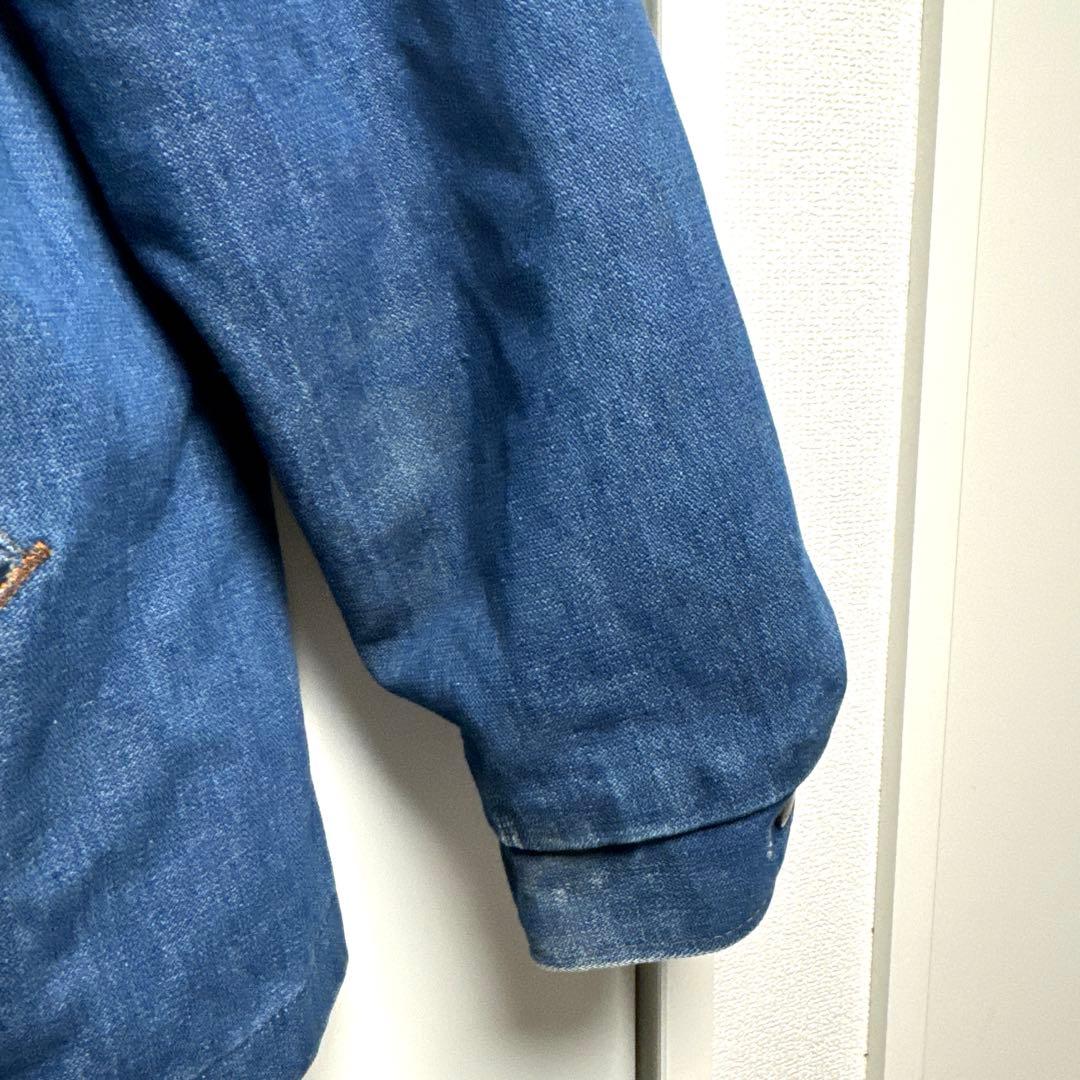 ラングラー デニムジャケット ボア USA製 ランチ コート ビンテージ