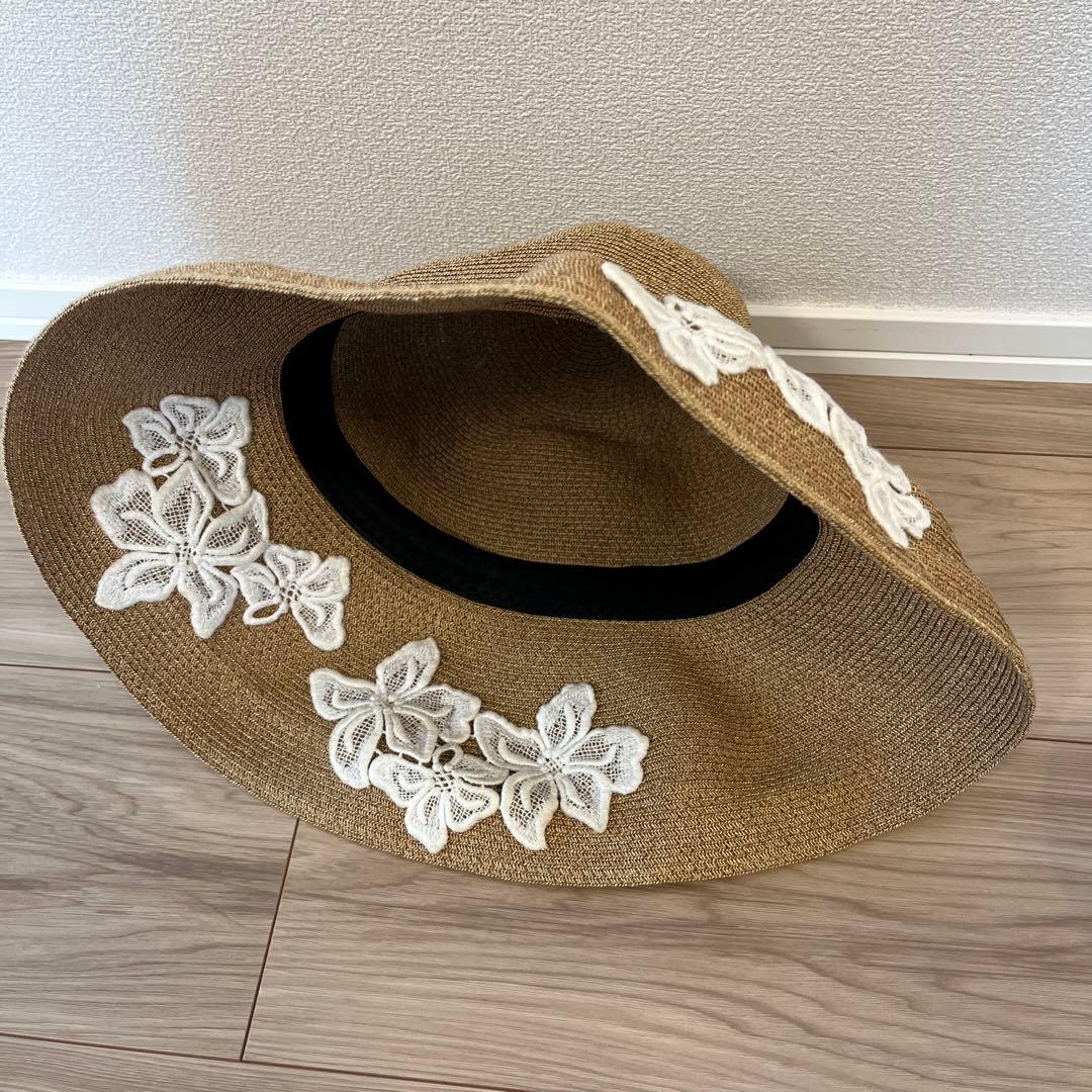 アシーナニューヨーク ラフィアハット