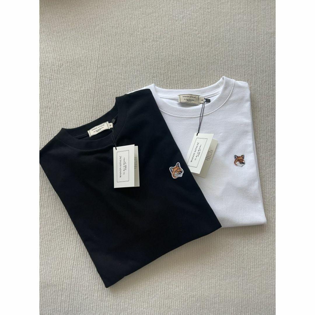 MAISON KITSUNE メゾンキツネ フォックスヘッドロゴ ロンT 長袖